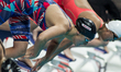 Smith Leah of USA competes in the Womens 400m Freestyle on day one of the FINA Swimming Wo...