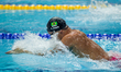 Lima Felipe of Brazil competes in the Mans 100m Breastsroke on day one of the FINA Swimmin...