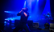Brett Anderson of the English alternative rock band Suede performs live at Hammersmith Apo...