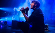 Brett Anderson of the English alternative rock band Suede performs live at Hammersmith Apo...