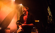 Brett Anderson of the English alternative rock band Suede performs live at Hammersmith Apo...