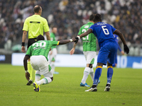  Afriyie Acquah and Paul Pogba during the Serie A match between Juventus FC and Parma FC. at Juventus Stafium  on november 9, 2014 in Torino...