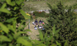 Student study in school lawn in town of Uttarkashi(Syanachatti) Uttarakhand, India, on 13...