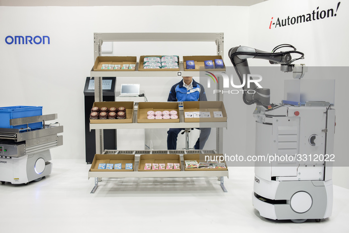 Japan Robot Week Exhibition In Tokyo