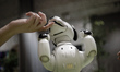 New Aibo pet robot is shown in the Sony Square Shibuya Project in Tokyo, Japan in October...