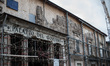  "Government's Palace", headquarters of Prefecture, in L'Aquila, on November 12, 2014.A c...
