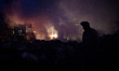 The barricades at night on February 14, 2014. Russia will release the next installment of...