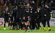 Michele Cavion of Ascoli Calcio 1898 FC celebrate after scoring goal of 1-0 during the Ita...