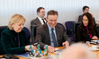 SPD party leadership meeting at Willy Brandt Haus  in Berlin. / Picture: Hannelore Kraft (...