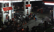 The driver of the queue when the second President of Indonesia, Joko Widodo announced an i...