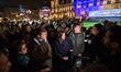 For the centenary of the Armistice of the First World War, Paris’ Mayor Anne Hidalgo (C) s...