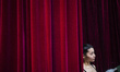 Portrait of ballerina during rehearsal of the Waltz of the Flowers, the part of the Nutcra...