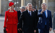 Klaus Wowereit, governing mayor of Berlin, Greetings the king Philippe and Queen Mathilde...