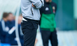 Santi Denia head coach of Spain  looks on during the international friendly match between...
