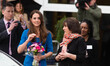 The Duchess of Cambridge, Kate Middleton, opens the ICAP Art Room at Northolt High School...