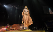 Florence Welch of the british indie rock band Florence And The Machine, performs live on s...