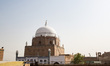 Multan, Pakistan, 4 October 2018. A view of Bahauddin Zakariya mausoleum. Sheikh Baha-ud-D...