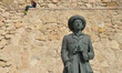 A view of Francisco Franco statue in Melilla. Melilla retains the only statue of Franco t...