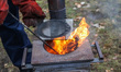 Coal stove is seen in Gdynia, Poland on 9 December 2018 Gdynia Municipal Police officers s...