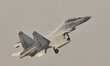 F-15 fighter jet of US Air Force takes off during Indian Air Force and US Air Force bilate...