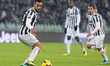 Fabio Quagliarella during the Serie A match between Juventus and Udinese at Juventus Stadi...