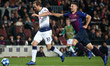 Harry Kane and Clement Lenglet during the match between FC Barcelona and Tottenham Hotspur...