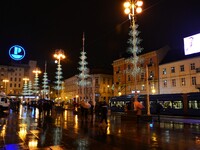 Advent time in Zagreb on 30 Nov 2014, Zagreb,Croatia. (