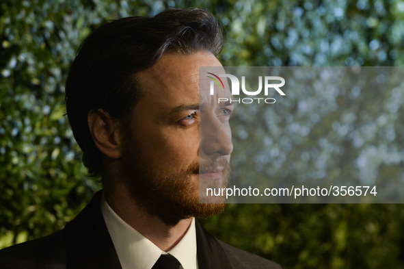 James McAvoy attends the "London Evening Standard Awards". 
London Palladium, London, UK. 30th November 2014