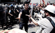 Intervention of the police force this morning in Taksim square, in Istanbul, on June 11, 2...