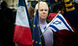 Demonstration organised by Betar and LDJ, in front of french National Assembly, against th...