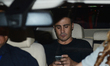 Fabio Cannavaro sits in a car after arrives at Suvarnabhumi Airport in Samut Prakan, Thail...