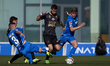 David Otto of Hoffenheim and Alexandre de Bruyn of Sint Truiden  during the friendly match...