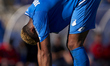 Joelinton Apolinaro of Hoffenheim lament a failed occasion during the friendly match betwe...