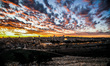 The Dome of the Rock mosque is seen during the sunset at the al-Aqsa mosque compound, Isla...