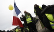 People during an anti-government demonstration called by the Yellow Vest movement on Janua...