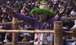 A view of crowd at All India Trinamool Congress political party Mega Rally on January 19,2...
