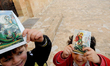 Dozens of Syrian refugees have been living in part of the church grounds in Eski Kale Kuyu...