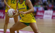 Joanna Weston of Australia DiamondsDuring Netball Quad Series Vitality Netball Internati...