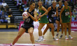 Karin Burger of New Zealand Silver FernsDuring Netball Quad Series Vitality Netball Inte...