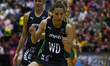 Karin Burger of New Zealand Silver FernsDuring Netball Quad Series Vitality Netball Inte...