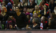 Noeline Taurua Head Coach of New Zealand Silver Ferns (Wearing Glasses)During Netball Qu...