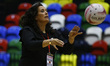 Debbie Fuller Coach of New ZealandDuring Netball Quad Series Vitality Netball Internatio...