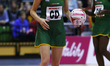 Karla Pretorius of South Africa (SPAR Proteas)During Netball Quad Series Vitality Netbal...
