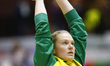 Caitlin Thwaites of Australia DiamondsDuring Netball Quad Series Vitality Netball Intern...