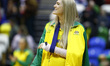 Caitlin Bassett of Australia Diamonds During Netball Quad Series Vitality Netball Intern...
