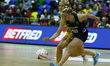 Laura Langman of New Zealand Silver Ferns During Netball Quad Series Vitality Netball In...