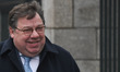 Brian Cowan, a former Fianna Fail leader and Taoiseach (Irish Prime Minister), arrives ahe...