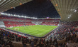  A general view of the inside of the Stadium of Light during the Checkatrade Trophy Quarte...