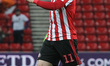 Lynden Gooch of Sunderland  during the Checkatrade Trophy Quarter Final match between Sund...