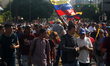 Venezuelans left to march without fear in the main avenues and streets of the city of Mara...